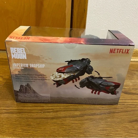 2023 Rebel Moon IMPERIUM DROPSHIP 7" Popcorn Bowl Netflix Series - Picture 2 of 10